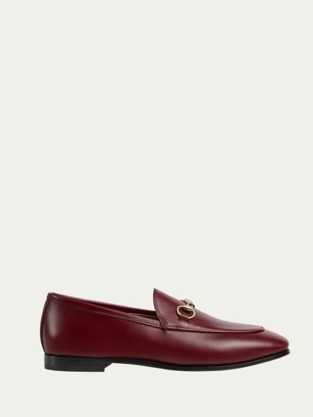 Gucci Leather Horsebit Loafers